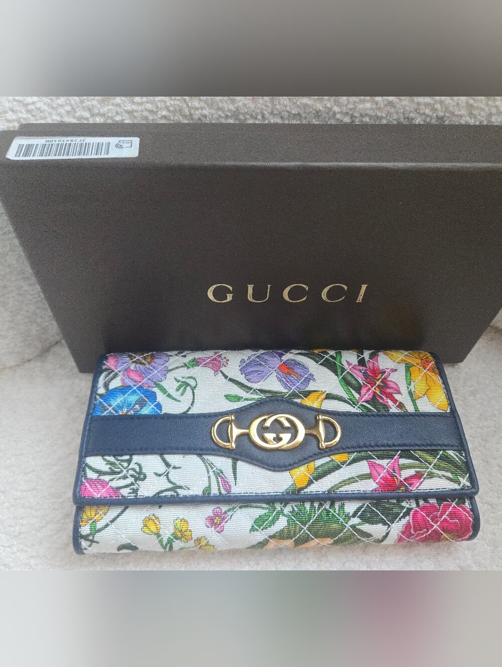 Gucci Floral Horsebit Wallet – NWOT / Never Used